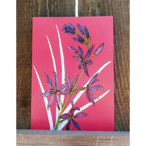 Common Camas Greeting Card