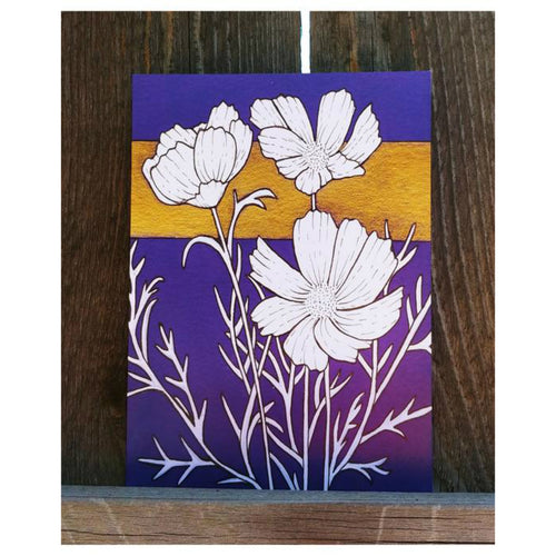 Cosmos Greeting Card